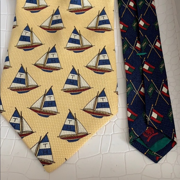 Tommy Hilfiger Nautical-Themed Tie - Picture 5 of 5